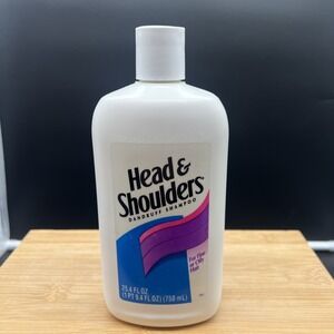 Vintage 1997 Head & Shoulders Dandruff Shampoo & Movie Prop Play 25.4 Fl Oz